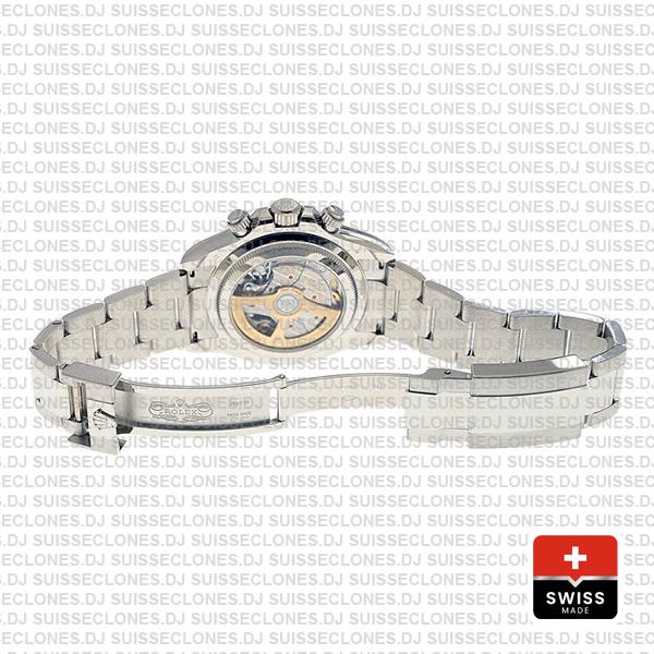 Rolex Cosmograph Daytona Platinum Ref.126506 Ice Blue Dial Stick Markers 40mm Cal.4131 Swiss Replica Super Clone 2024 New Model