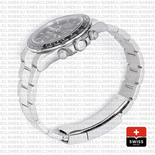 Rolex Cosmograph Daytona 904l Steel Black Dial 40mm Ref:126500ln Cal.4131 Swiss Replica Super Clone 2024 New Model