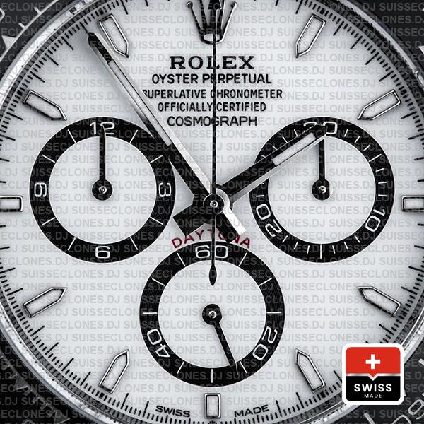 Rolex Cosmograph Daytona 904l Steel White Dial 40mm Ref:126500ln Cal.4131 Swiss Replica Super Clone 2024 New Model