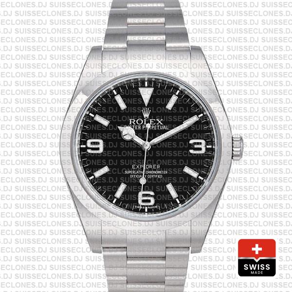 Rolex Explorer I 214270 39mm Swiss Replica