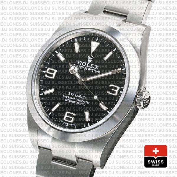 Rolex Explorer I 214270 39mm Swiss Replica