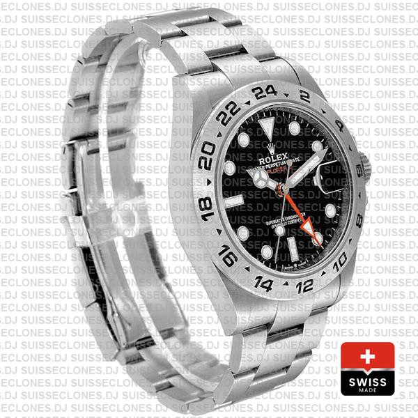 Rolex Explorer Ii 42 Black 226570 Swiss Made Replica