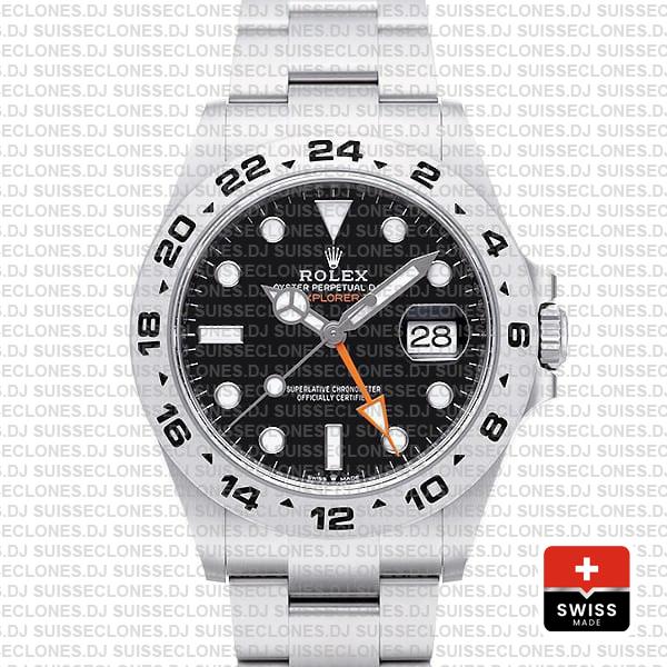 Rolex Explorer Ii 42 Black 226570 Swiss Made Replica