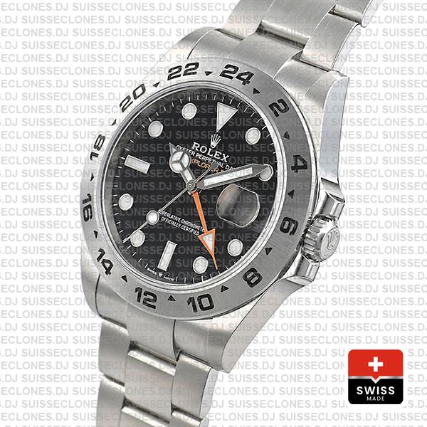 Rolex Explorer Ii 42 Black 226570 Swiss Made Replica