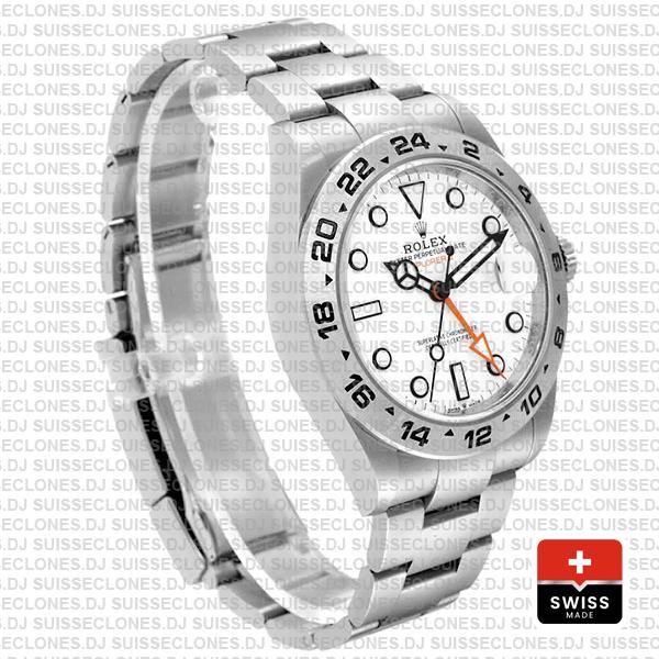 Rolex Explorer Ii 42 White 226570 Swiss Made Replica
