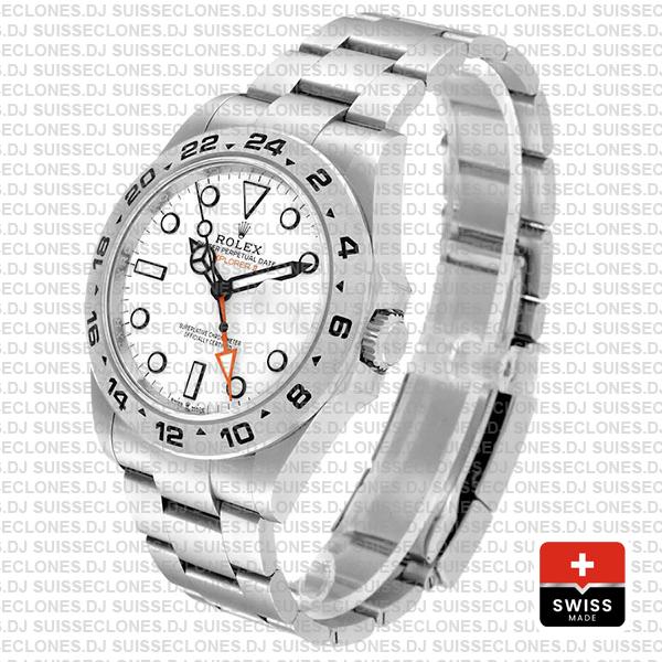 Rolex Explorer Ii 42 White 226570 Swiss Made Replica