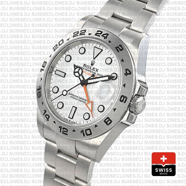 Rolex Explorer Ii 42 White 226570 Swiss Made Replica