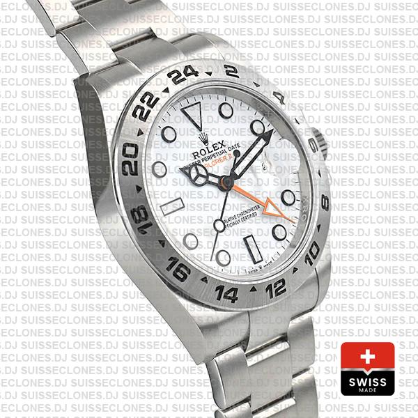 Rolex Explorer Ii 42 White 226570 Swiss Made Replica
