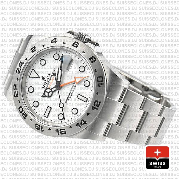 Rolex Explorer Ii 42 White 226570 Swiss Made Replica