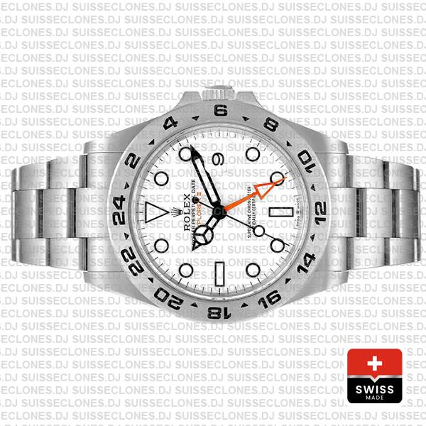 Rolex Explorer Ii 42 White 226570 Swiss Made Replica
