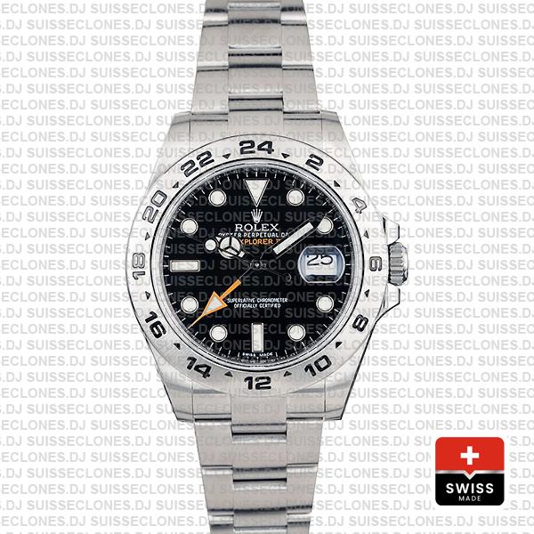 Rolex Explorer Ii Black 42mm Swiss Replica 216570