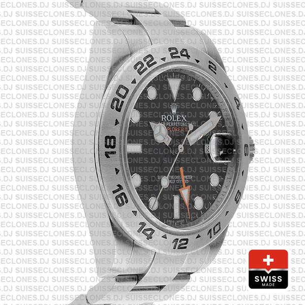 Rolex Explorer II 42mm Black Dial Luxury Replica Watch