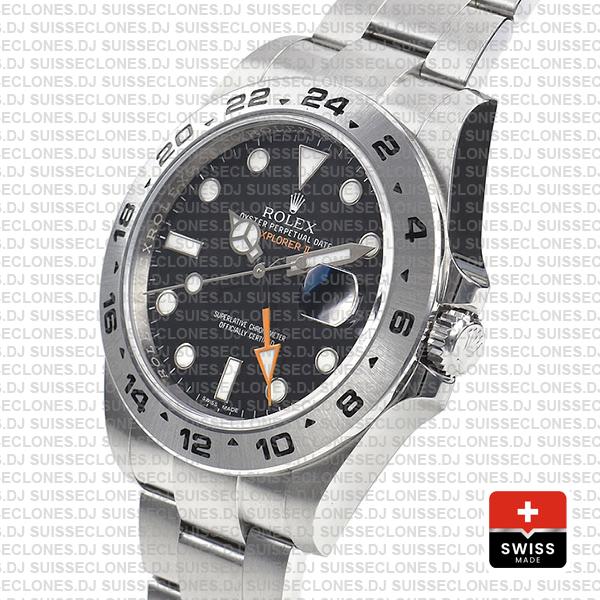 Rolex Explorer Ii Black 42mm Swiss Replica 216570