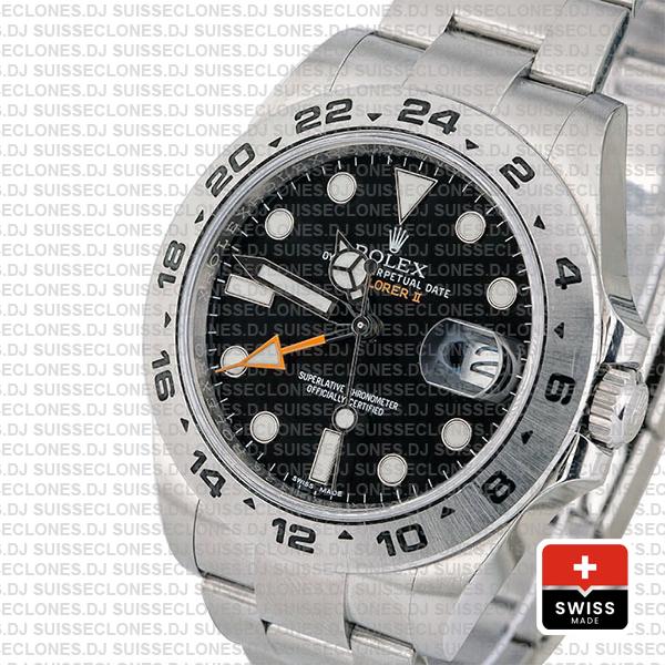 Rolex Explorer Ii Black 42mm Swiss Replica 216570