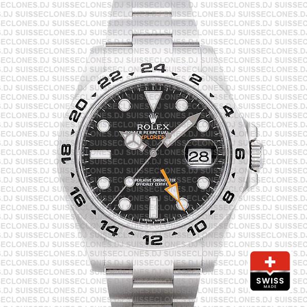 Rolex Explorer Ii Black 42mm Swiss Replica 216570