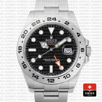Rolex Explorer II 42mm Black Dial | Luxury Replica Watch