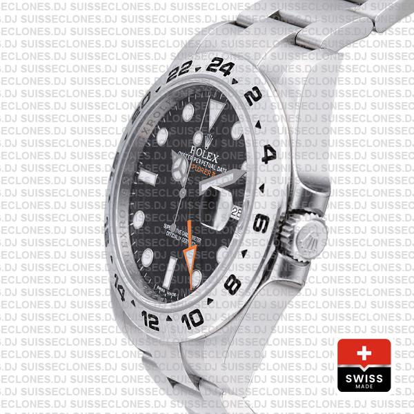 Rolex Explorer II 42mm Black Dial Luxury Replica Watch