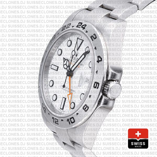 Rolex Explorer II 42mm White Dial | Rolex Replica Watch