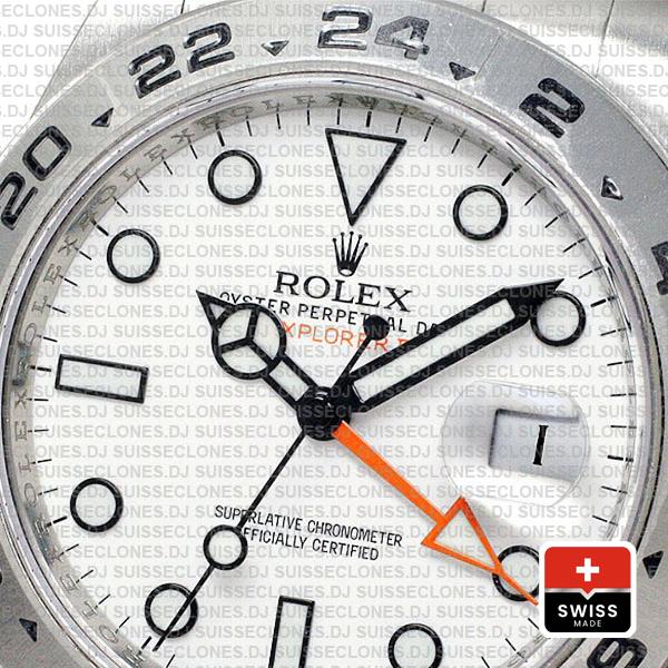 Rolex Explorer Ii White 42mm Swiss Replica 216570
