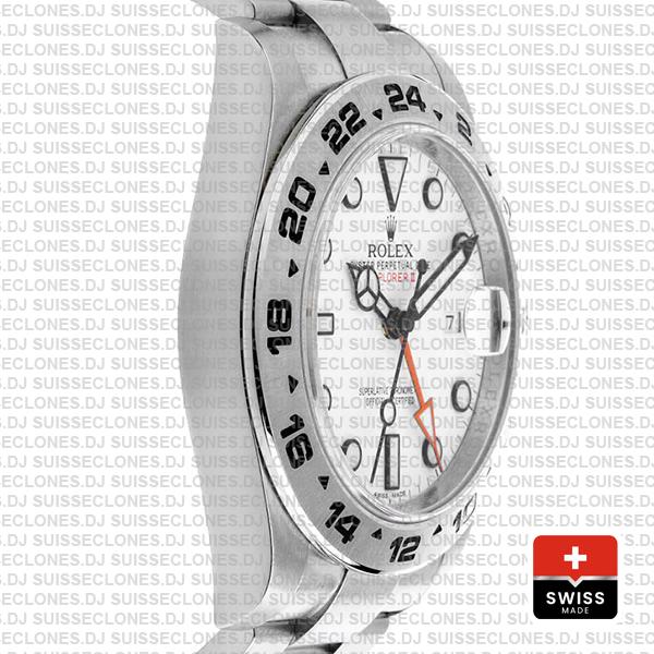 Rolex Explorer II 42mm White Dial | Rolex Replica Watch