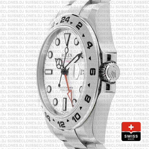 Rolex Explorer Ii White 42mm Swiss Replica 216570