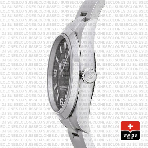 Swiss Replica Rolex Explorer I 36mm Steel 124270