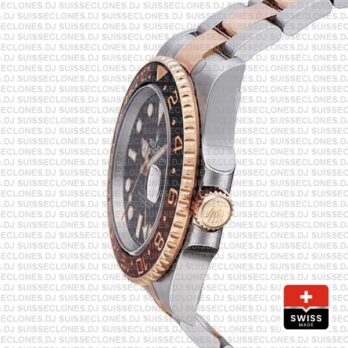 Rolex GMT-Master II Rose Gold Two Tone Replica Watch
