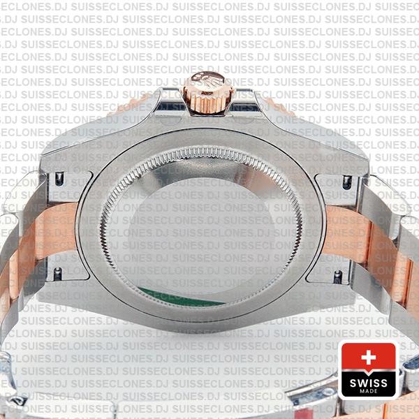 Rolex GMT-Master II Rose Gold Two Tone in Black Dial 40mm