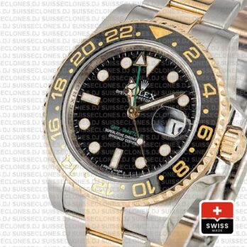 Rolex GMT-Master II 18k Yellow Gold Two Tone 40mm