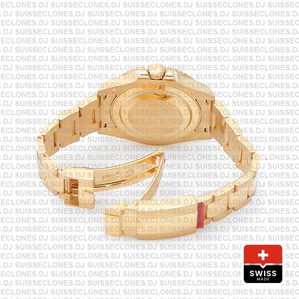 Rolex GMT-Master II Green Face Gold Oyster Bracelet