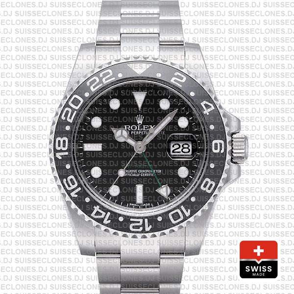 Rolex GMT-Master II Black Ceramic Bezel | Rolex Replica Watch