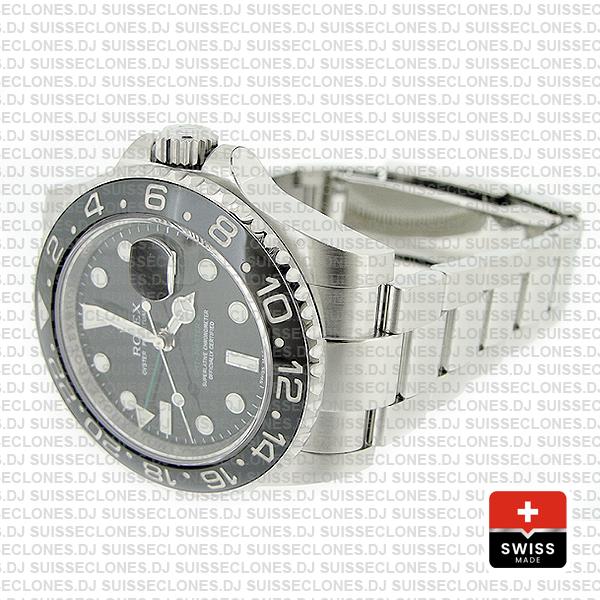 Rolex GMT-Master II Black Ceramic Bezel 40mm
