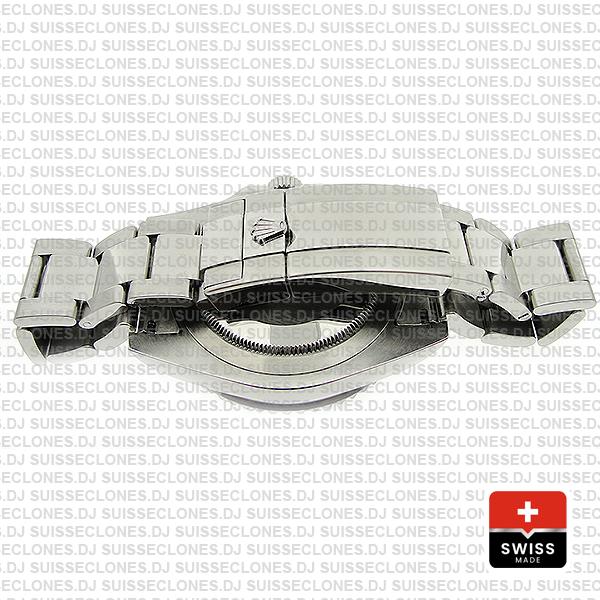 Rolex GMT-Master II Black Dial 40mm Stainless Steel Replica Watch