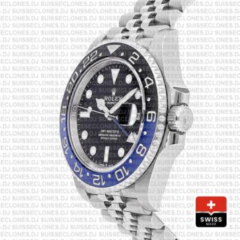 Rolex GMT-Master II Batman Black Dial 40mm Blue Black Ceramic Bezel 904L