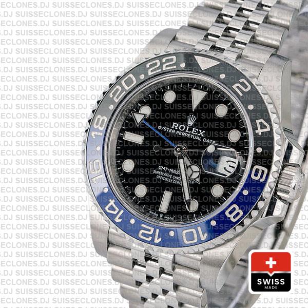 Rolex GMT-Master II 40mm Batman Blue Black Ceramic Bezel Replica