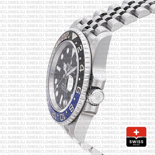 Rolex GMT-Master II 40mm Batman Blue Black Ceramic Bezel Swiss Replica Watch