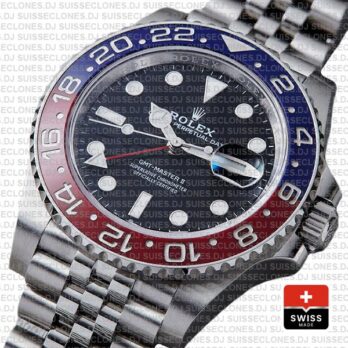 Rolex Gmt Master Ii Steel Jubilee Pepsi Bezel 126710blro 40mm