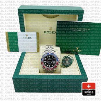 Rolex Gmt Master Ii Steel Jubilee Pepsi Bezel 40mm Rolex Replica Watch