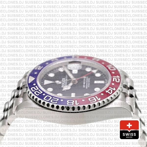 Rolex Gmt Master Ii Steel Jubilee Pepsi Bezel
