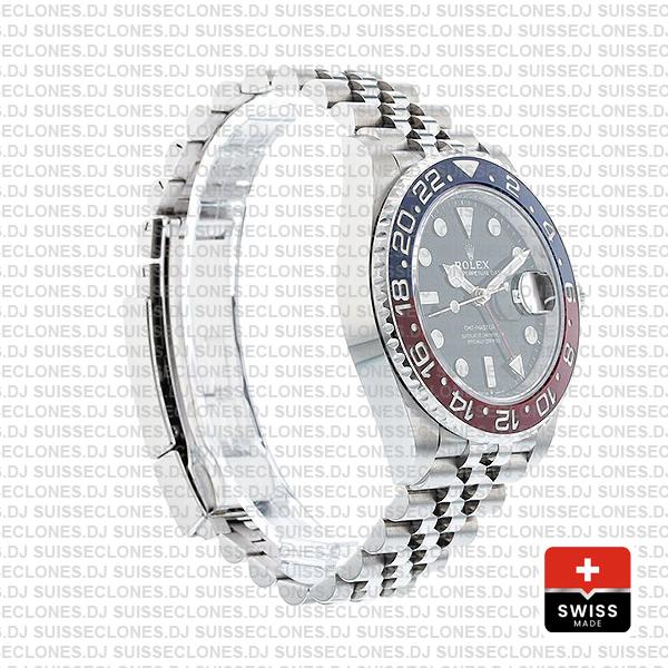 Rolex Gmt Master Ii Steel Jubilee Pepsi Bezel 126710blro 40mm