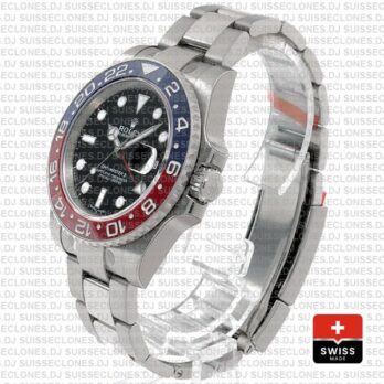 Rolex Gmt Master Ii White Gold Red Blue Ceramic 40mm Replica Watch