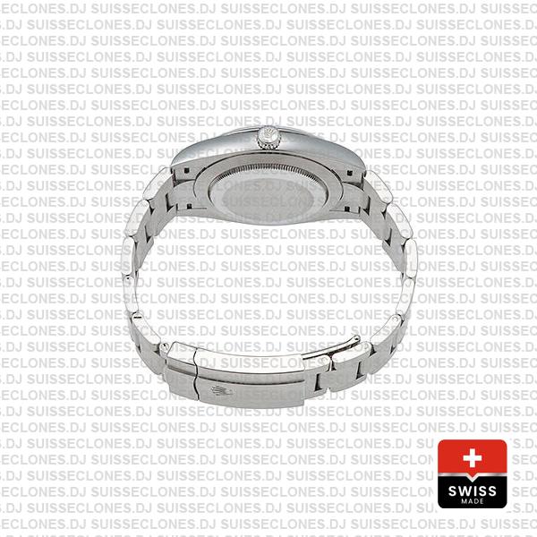Rolex Oyster Perpetual 41mm Ref: 124300 Silver Dial 904l Steel Swiss Replica Superclone Watch