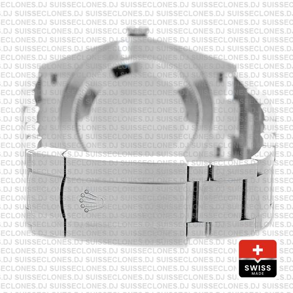 Rolex Oyster Perpetual 41mm Ref: 124300 Silver Dial 904l Steel Swiss Replica Superclone Watch