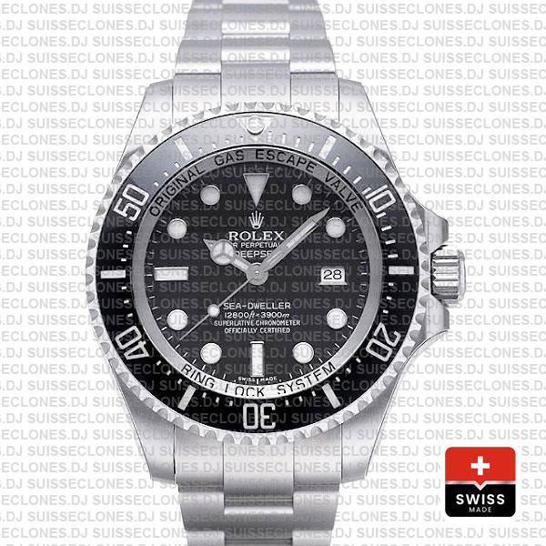 Rolex Deepsea Ss 44mm 116660 Swiss Replica