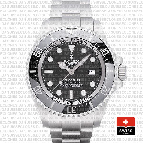 Rolex Deepsea Ss 44mm 116660 Swiss Replica