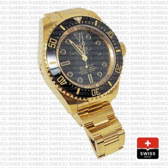 Gold Deepsea Swiss Replica