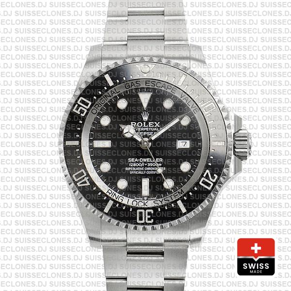 Rolex Sea-Dweller Deepsea Black Dial 904L Steel