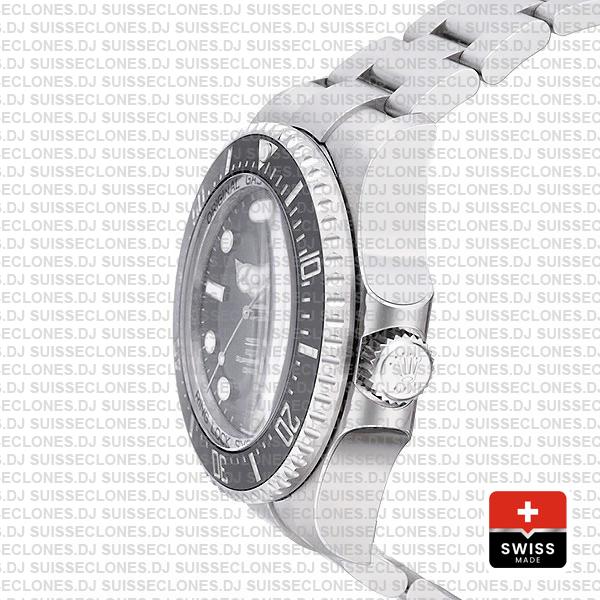 Rolex Deepsea Sea-Dweller Black Dial 44mm 904L Steel