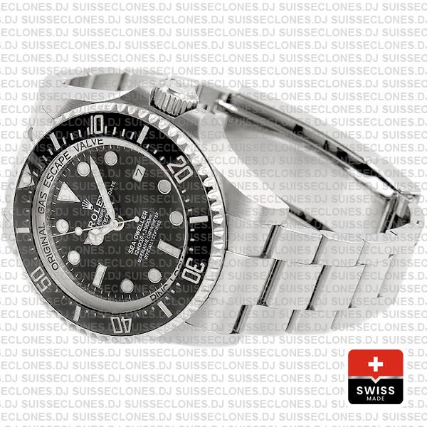 Rolex Deepsea Sea-Dweller Black Dial 44mm 904L Steel 126660