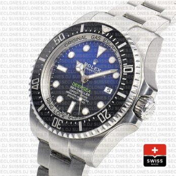 Rolex Sea-Dweller Deepsea D-Blue Blue-Black Dial 904L Steel 44mm